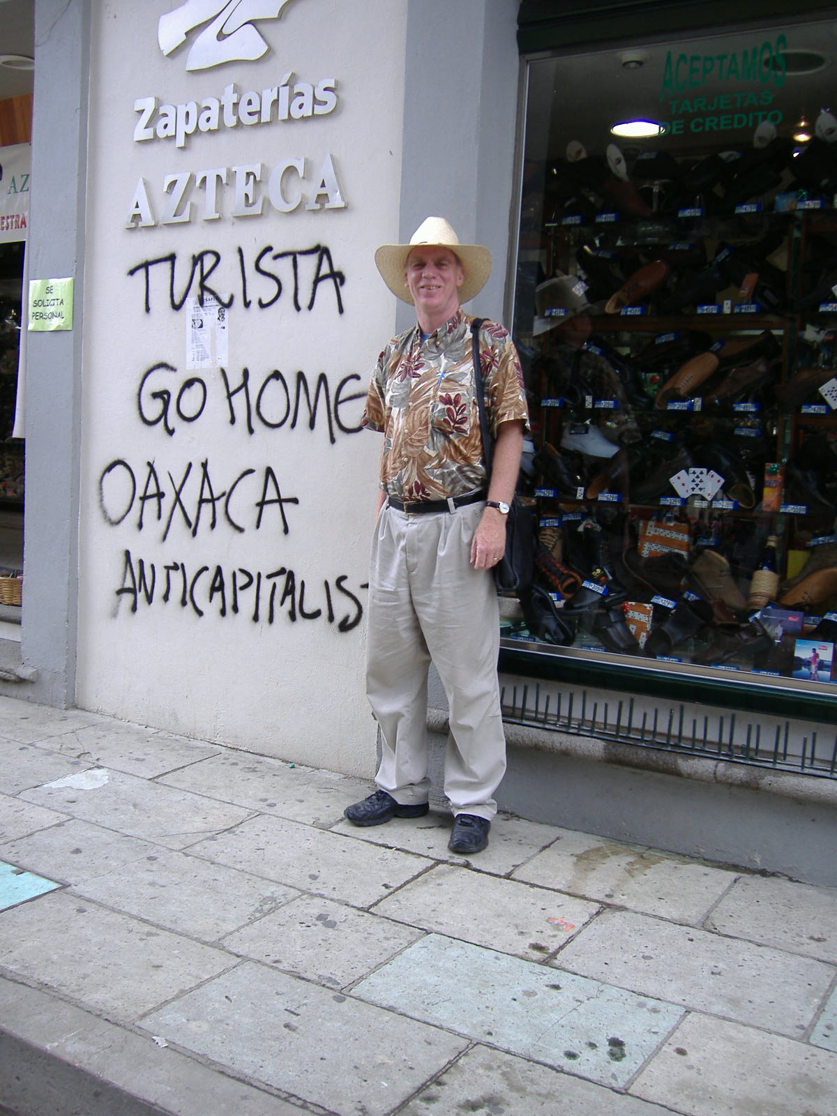 John Jenkinson in Mexico